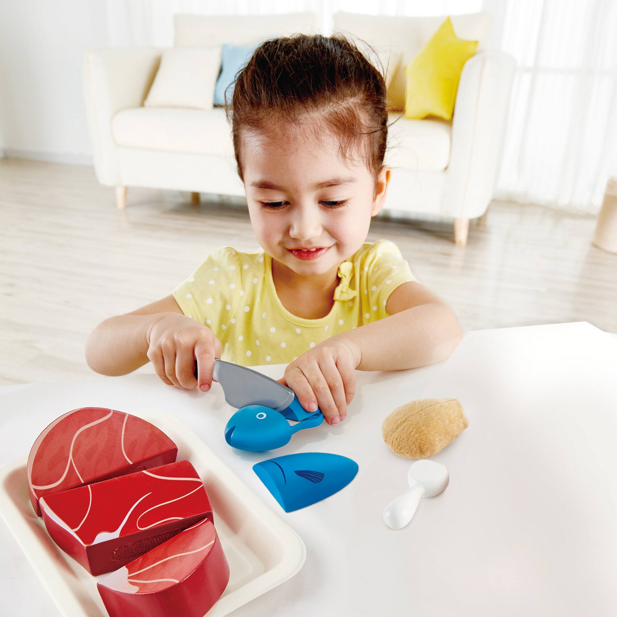 Hape Tasty Proteins Kitchen Food Playset